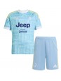 Billige Juventus Federico Gatti #4 Bortedraktsett Barn 2025-26 Kortermet (+ Korte bukser)